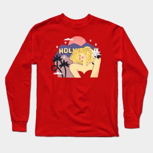 Marylin Monroe's selfie Long Sleeve T-Shirt